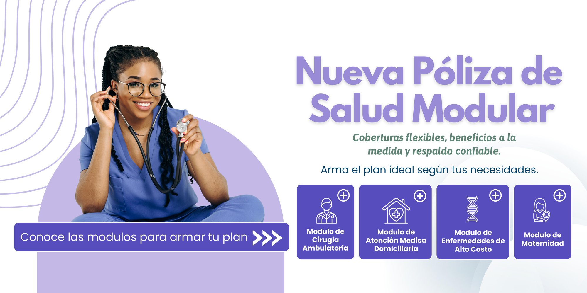 Blue and White Simple Medical Center Banner (31)