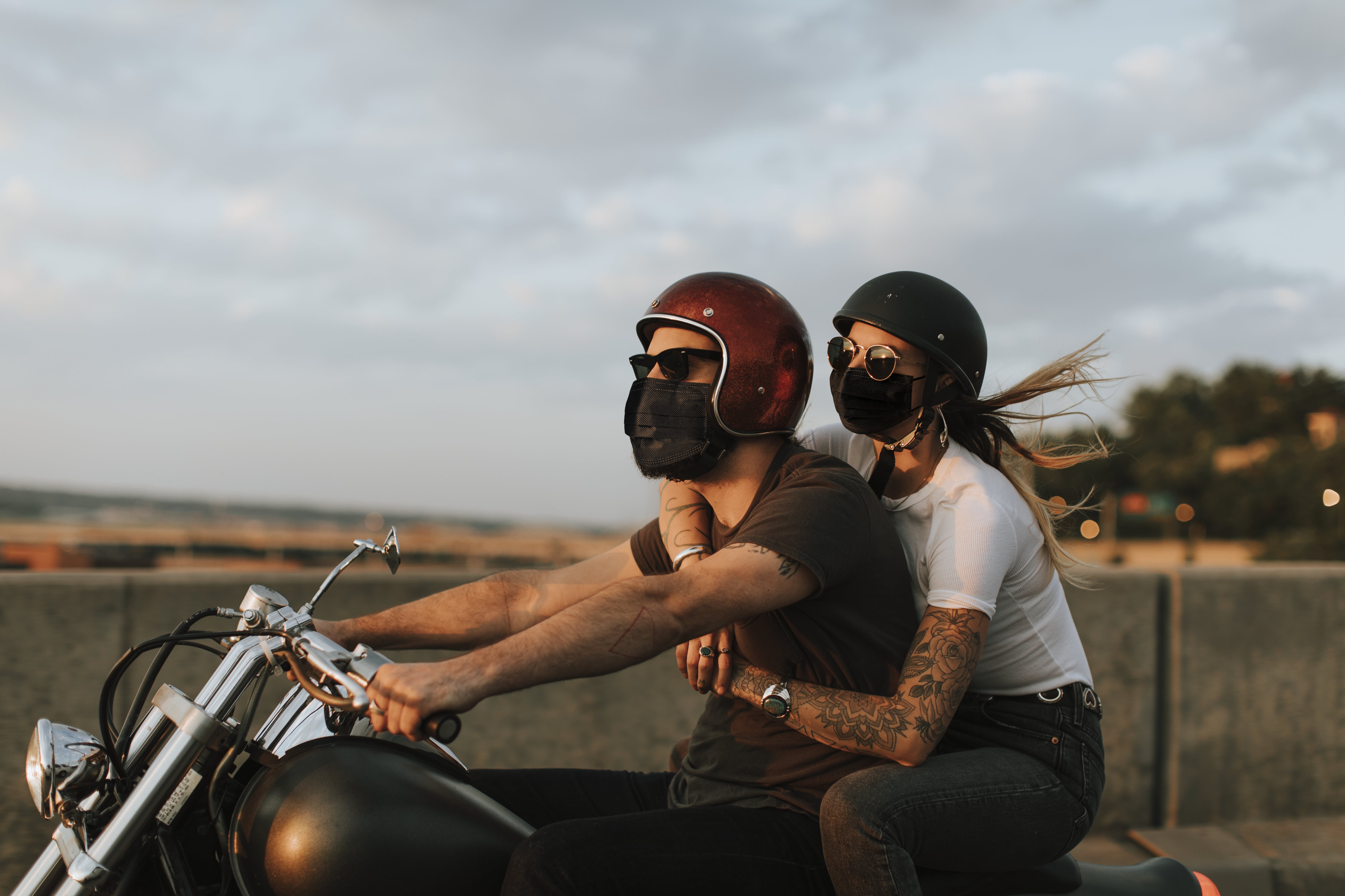 bikers-wearing-masks-new-normal-lifestyle-min